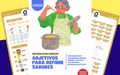 ADJETIVOS PARA DEFINIR SABORES EN COREANO