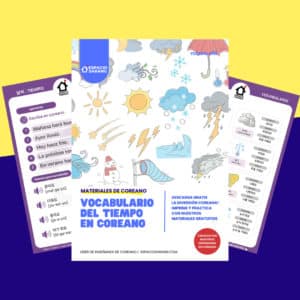 vocabulario del tiempo en coreano pdf