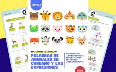Animales en coreano pdf