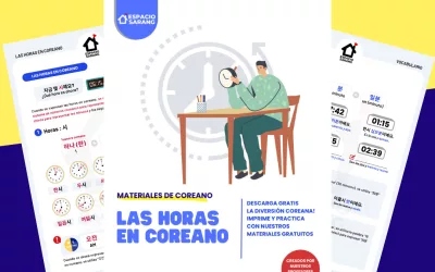 Las horas en coreano
