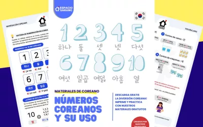 Números en coreano – Números coreanos y su uso con contadores