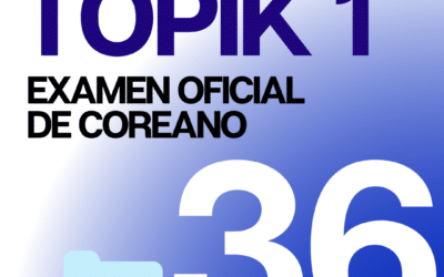 Descarga el Examen Oficial de coreano TOPIK 1 36 con Audios y PDF